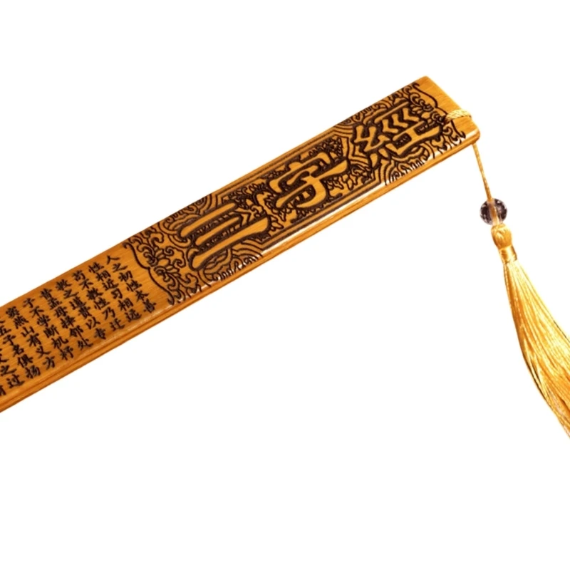 مسطرة دقيقة للمعلم مع أسطح ناعمة للقبضة، أداة قياس من الخيزران مناسبة للبيئات الأكاديمية #2