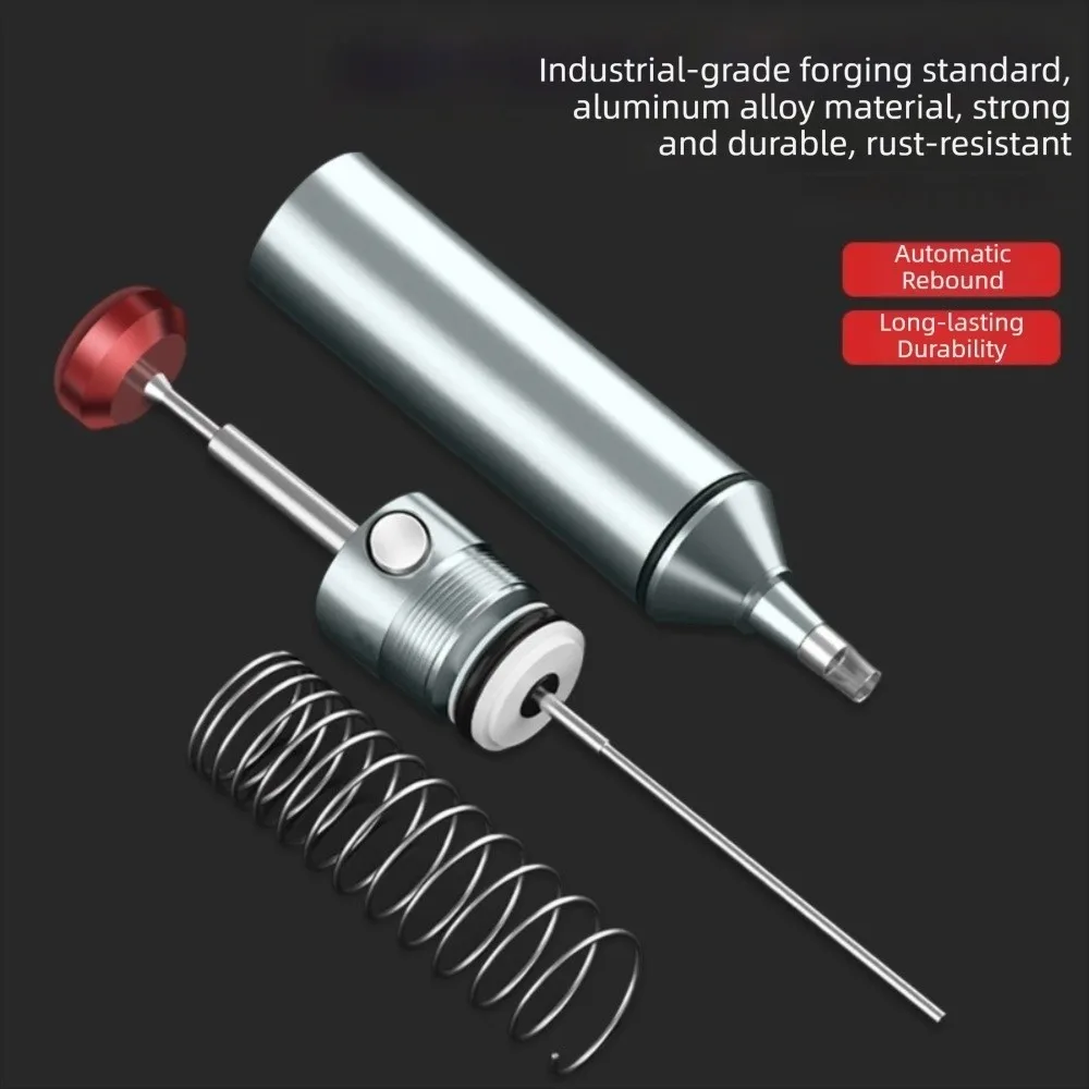 

High Quality Aluminum Alloy Solder Sucker Heat-Resistant Powerful Desoldering Pump with Tube Tin Removal Soldering Supplies