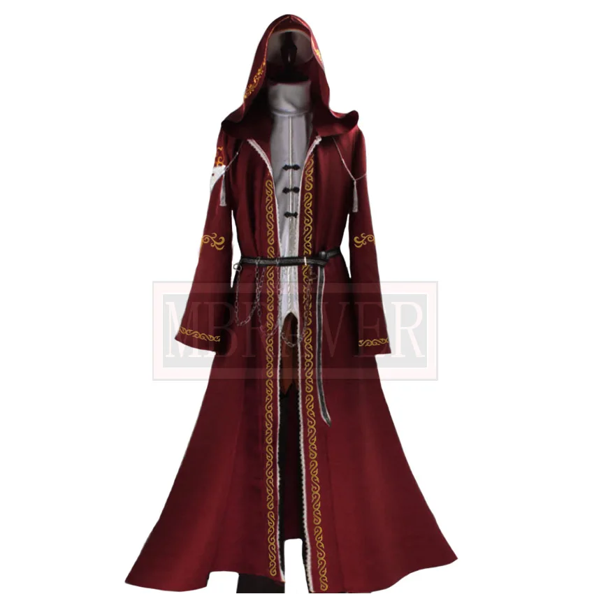 أزياء فاينل فانتسي XIV FF14 فاندانيال آمون التأثيرية لحفلات الهالوين وعيد الميلاد مصنوعة حسب الطلب بأي حجم #1