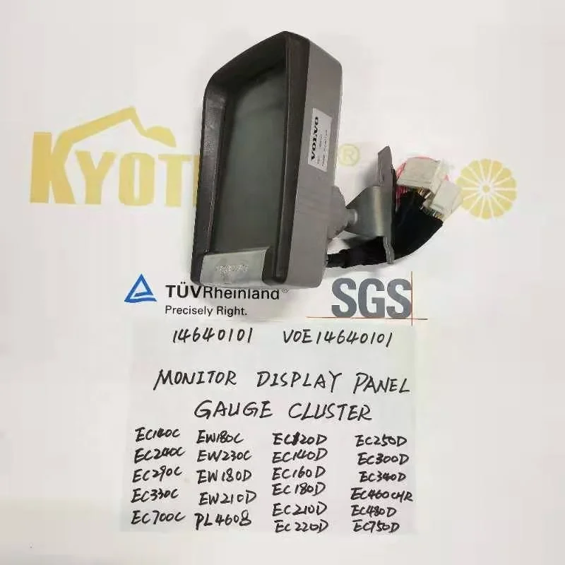 

Excavator YN59E00012F2 YN59E00011F2 Monitor Display SK200-6 SK230-6 SK330-6 SK320-6 Panel Monitor
