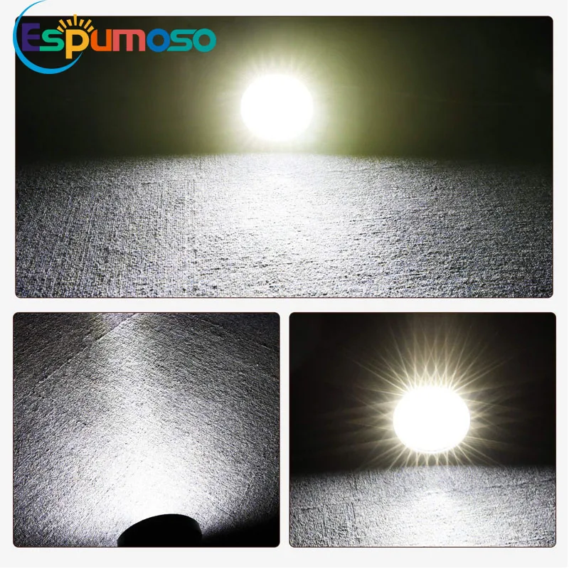 4x4 SUV Traktor Lkw Auto Motorrad Fahren Nebel Lampe Scheinwerfer 4 Zoll Runde LED Arbeit Licht Bar 45W Spot Flut Strahl Für Offroad