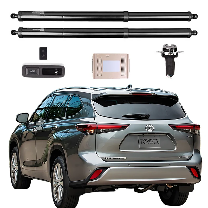 

Модификация электрической задней двери для TOYOTA Highlander 2009-2025, включая комплект обновления электрической задней двери, автоматический подъем и низкий