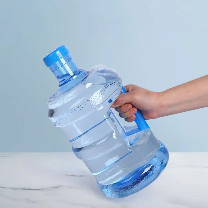 

5L/7.5L Thickened PET Water Bottle Jug Reusable Portable Mineral Water Container Outdoor Car Storage Bucket Food Grade Dispenser