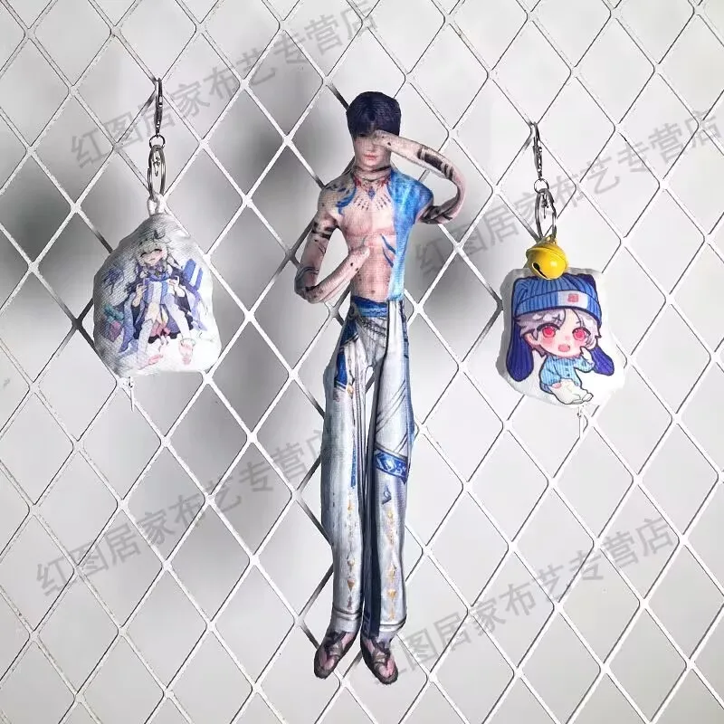 «Rafayel Qi Yu Sea God «Lemuria Mouse Dry Mermaid Dry Doll Abstract» Love and DeepSpace «has Bone Iron Wires, которые можно скручивать.