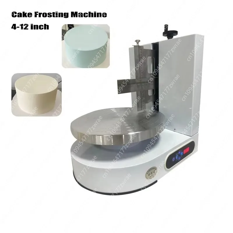 Versatile Functions Automatic Cake Frosting Leveling Machine Electric Cake Frosting Coating Machine