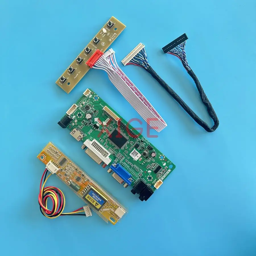 

For B141PW02 B141PW01 LP141WP1 B141PW03 Matrix Controller Drive Board DIY Kit LVDS 30-Pins 1-CCFL 1440x900 HDMI+DVI+VGA 1440*900