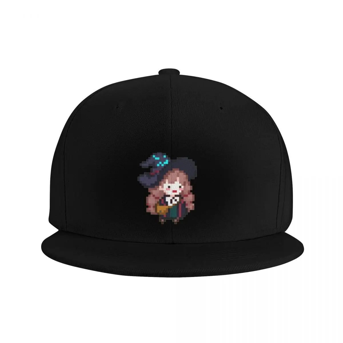 Little Witch in the Woods Pixel EllieCap Baseball Cap Hat Baseball Cap funny hat Luxury Woman Men's