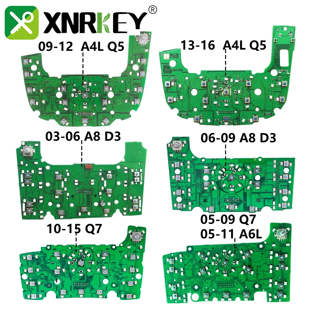 Панель управления мультимедийным интерфейсом XNRKEY MMI, печатная плата LHD для Audi A6 Quattro C6 S6 Q7 A4 Q5 A8 A8L S8