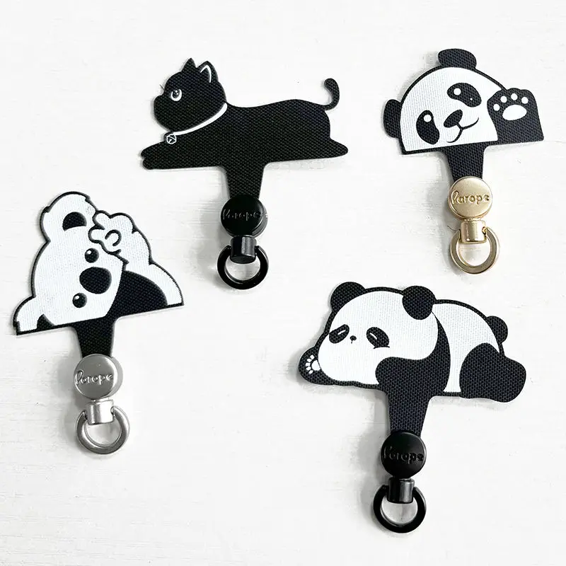 

phone holder Paddy bear phone clip piece ultra-thin cute cartoon lanyard lanyard piece phone lanyard spacer all phone applicable