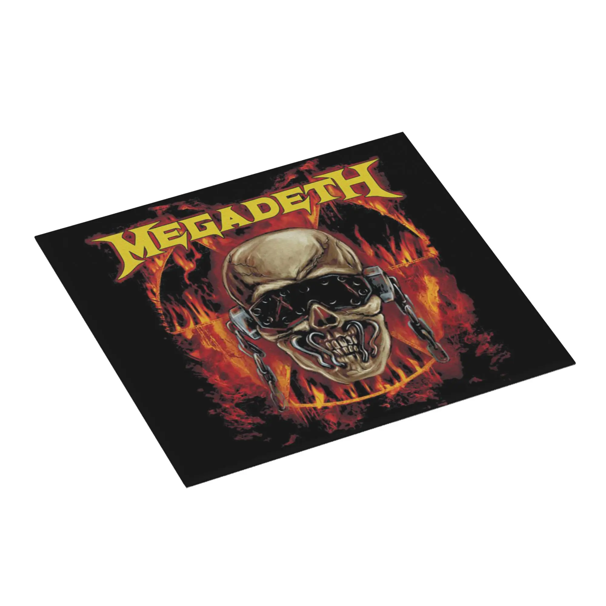 Drying Mat For Kitchen Skull Megadeths Heavy Metal Band Water Absorbent Waterproof On Slip Kitchen Counter Protector Mat