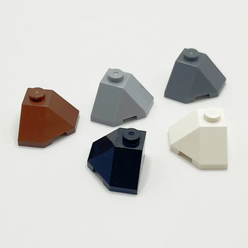 Lot 13548 Slope Roof Tile 2X2X1 Dots Bricks Toys For Technical Buildings Blocks Compatible Educational Creative Size DIY MOC