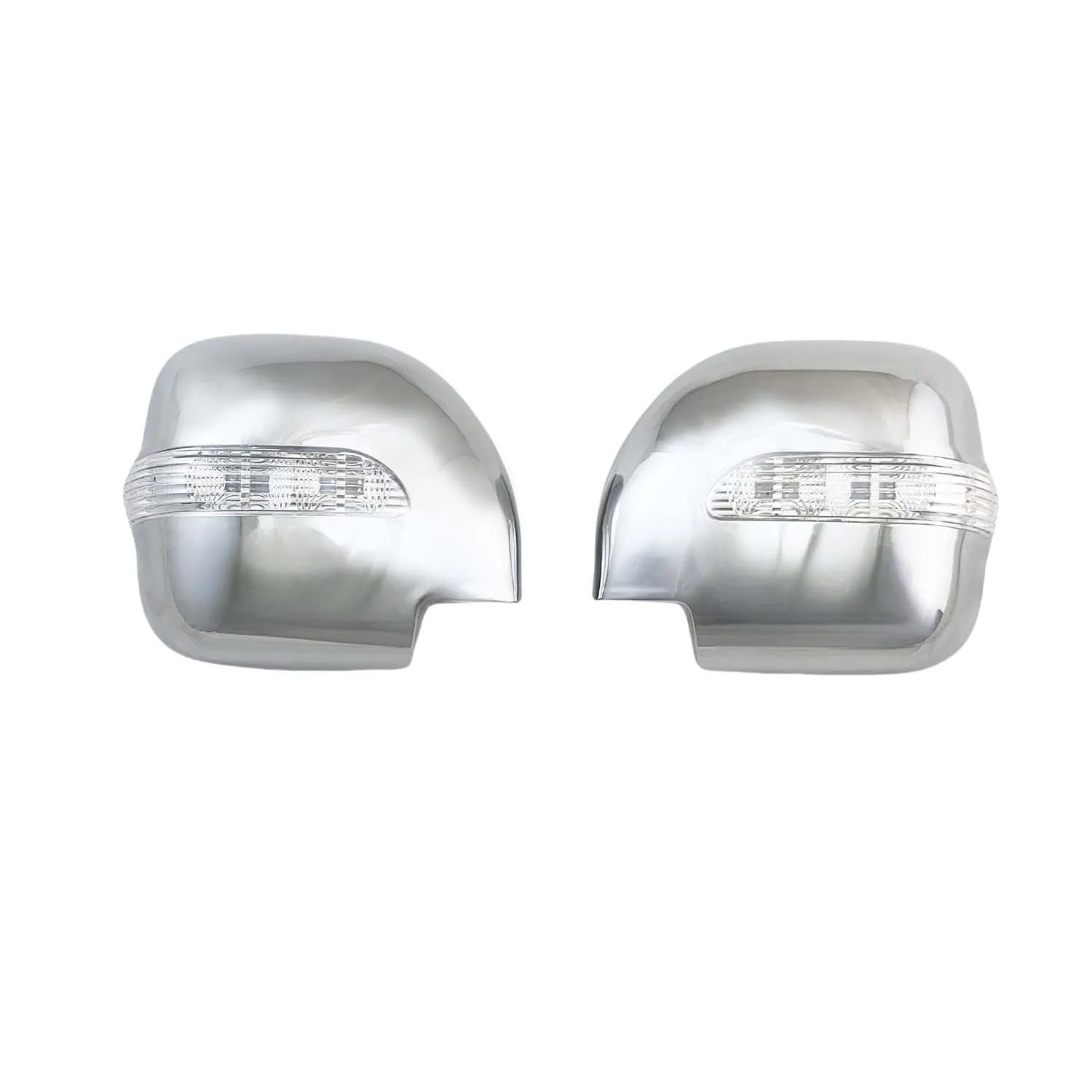 

Chrome Silver LED Door Mirror Cover Stickers for Mitsubishi Pajero V60 V70 V73 1999-2007 Car Accessory Mirror Decoration