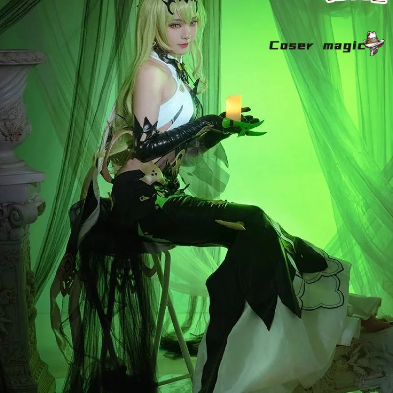 게임 Honkai Impact 3 Mobius 코스프레 의상 유니폼 할로윈 카니발 파티 크리스마스 역할 놀이 의류 의류