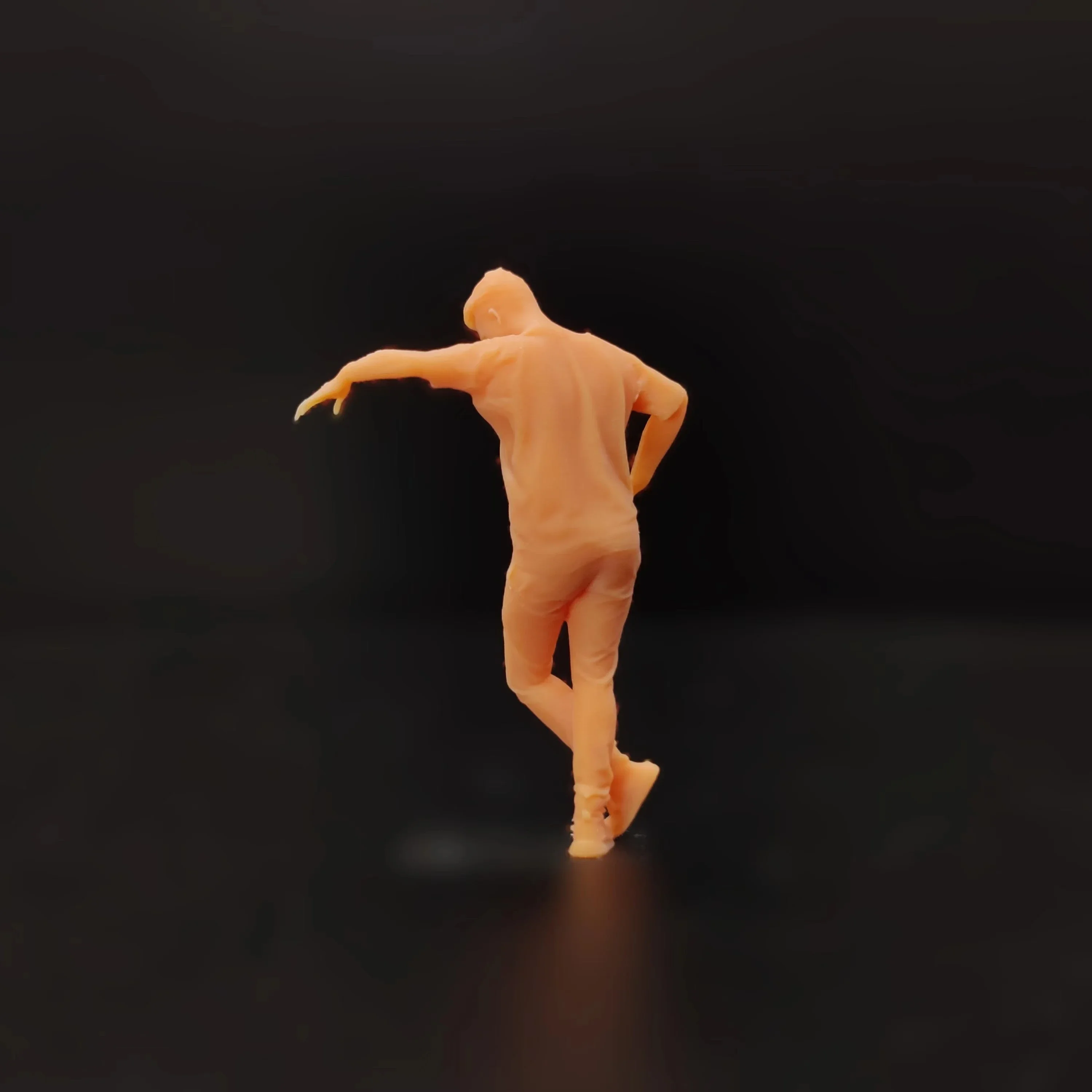Diorama l'inventaire homme peint à la main, échelle 1/64, 1/43, modèle bras dans le bras en résine, non coloré, T618