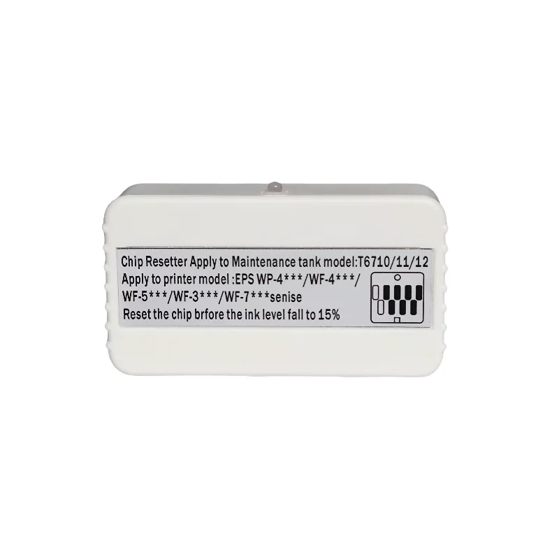 T6710 T6711 T6712 Maintenance Box Waste Ink Tank Decoder for Epson Printer Type C USB New Version No Battery
