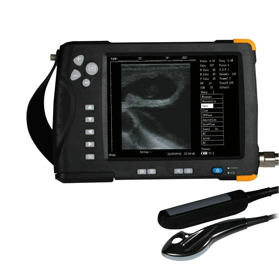7 Inch Water Proof Animal Portable Dog Sheep Goat Cow Cattle Veterinary Ultrasound Scanner Vet