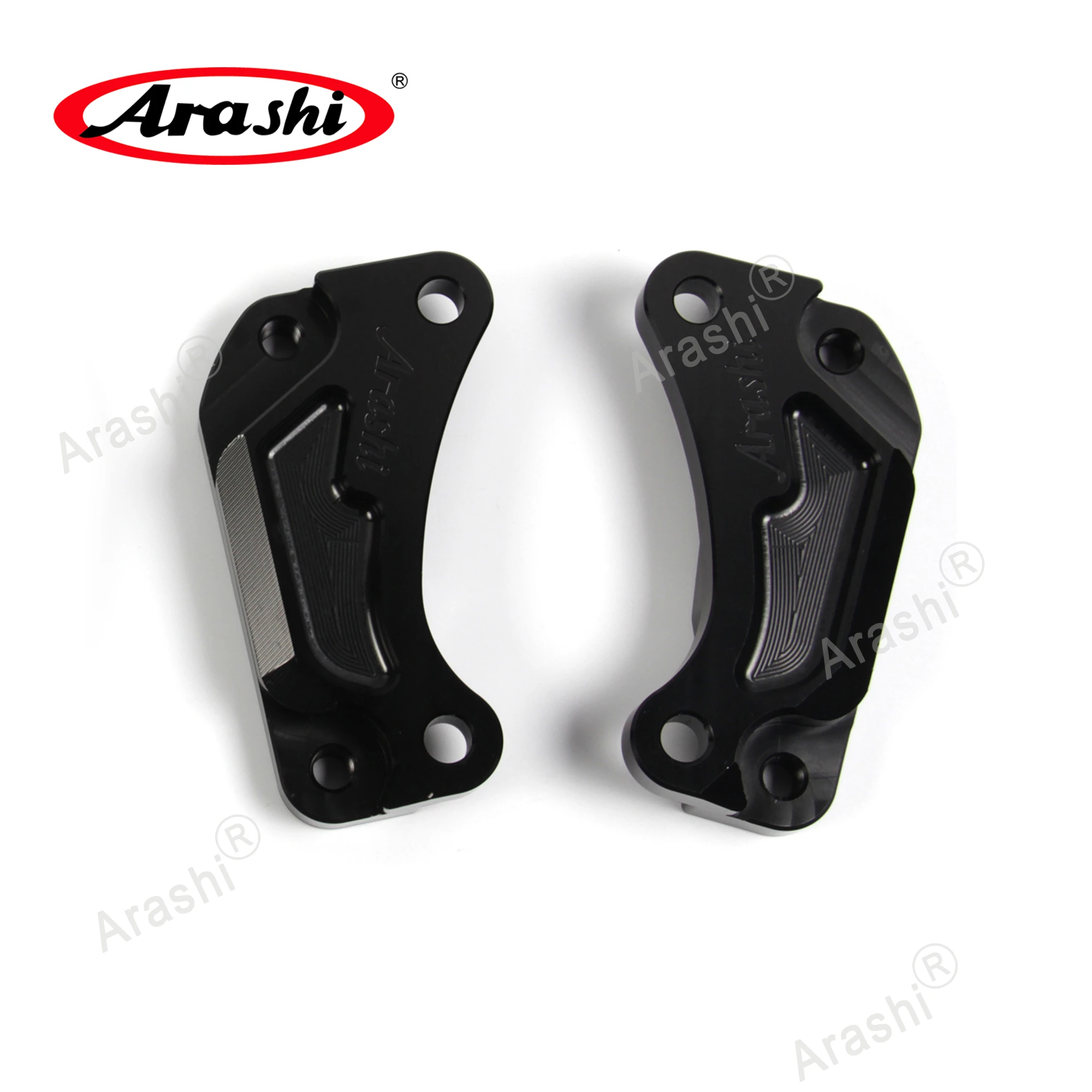 Arashi Floating Front Brake Caliper Disc Bracket For YAMAHA XP T-MAX 500 2004 2005 2006 2007 Tmax500 Accessories Oversize Disc