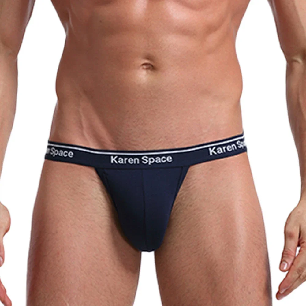 Sexy Mens Thong Breathable T-Back Bikini Pouch G-String Underwear Jockstrap Youth Briefs Bikini Underpant Gays Clothes Swimwear