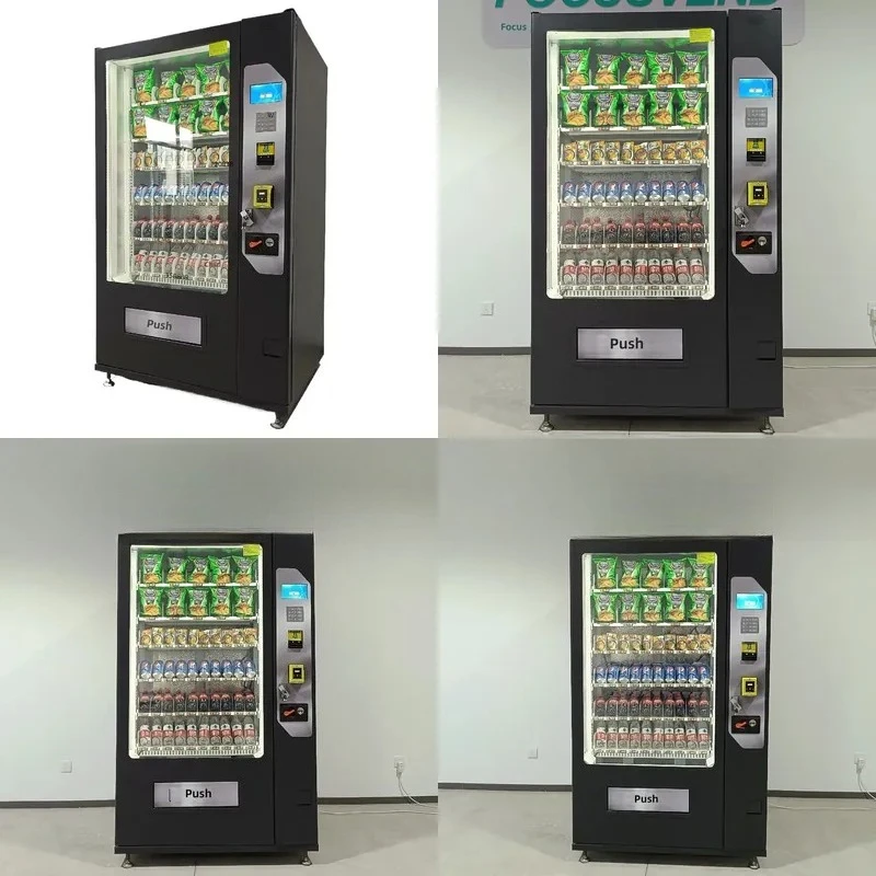 Cold Drink Vending Machines with Age Tags for Outdoor Use to Hold Food and Beverages