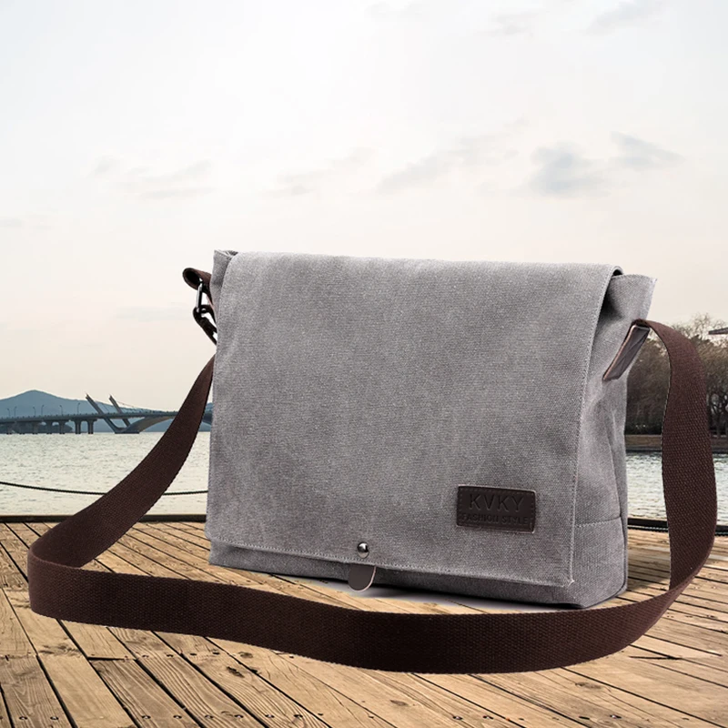 

Men's multifunctional shoulder bag, casual large capacity business travel bag, fashionable storage crossbody bag