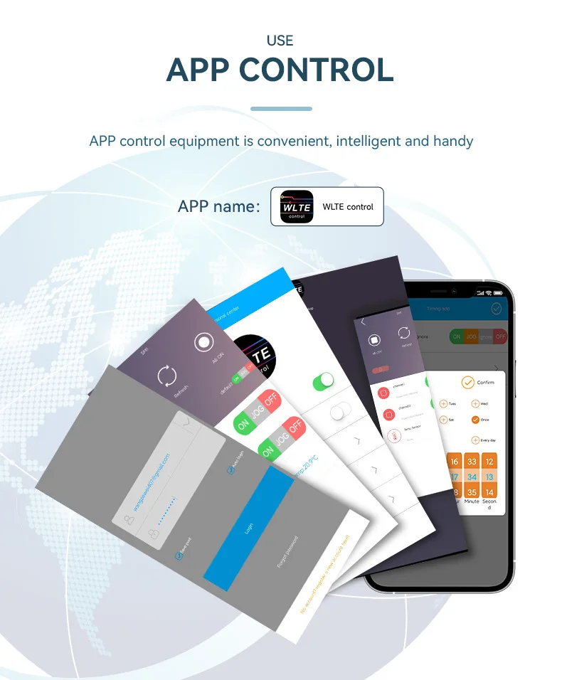 Imagem -05 - Controlador de Sensor de Temperatura 4g App Sms Remote Controller Linkage 30a on Off Alarme Aquecedor Porta Abridor Gsm 4g Relé Controlador