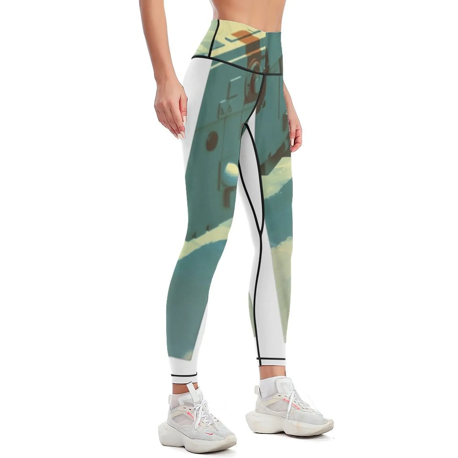 Arctic Leggings Jogger pants Sweatpants Women's high waist Womens Leggings