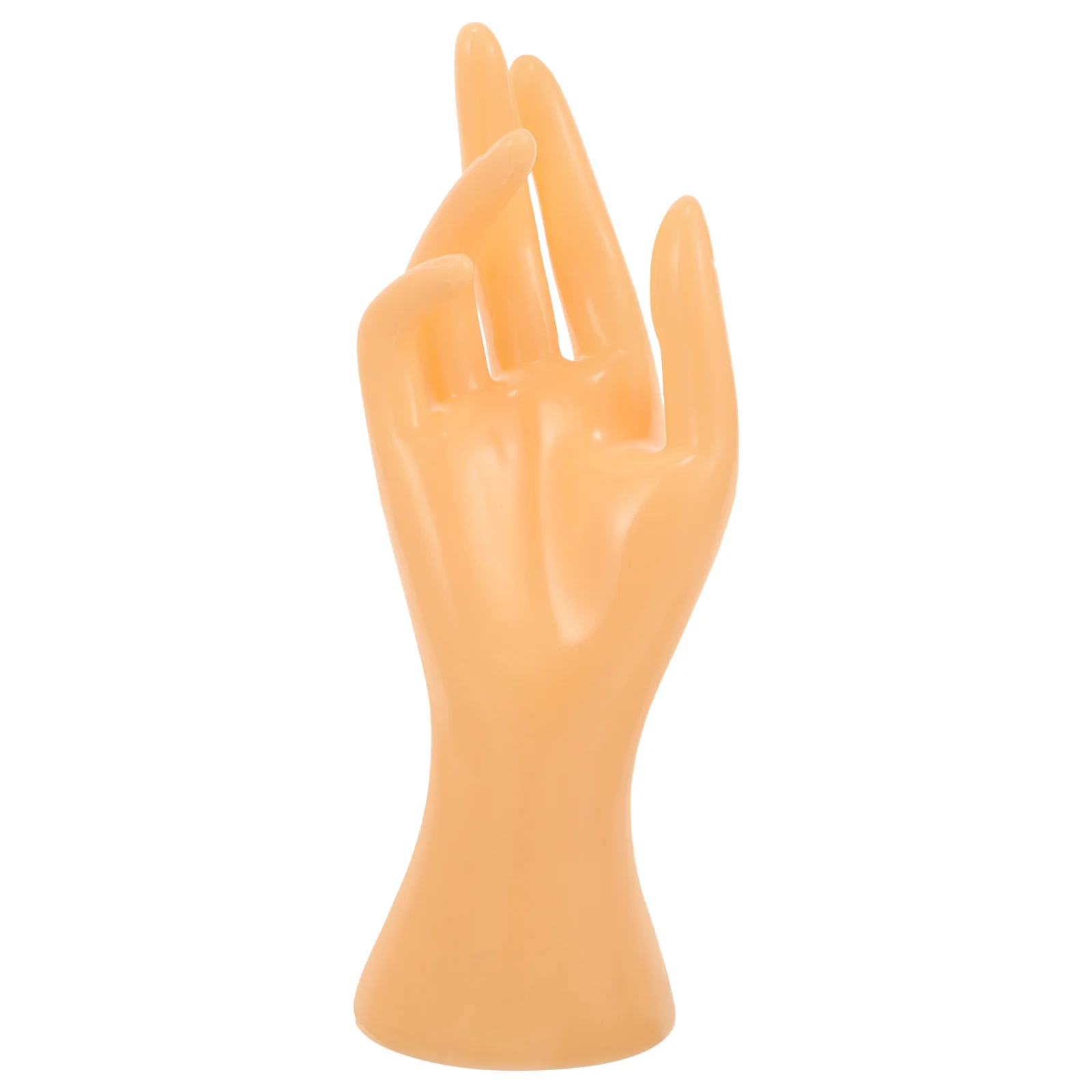 

Creative Plastic Female Hand Jewelry Display Stand Durable Desktop Ring Holder For Bracelets Watches Gloves Decorative Accessory