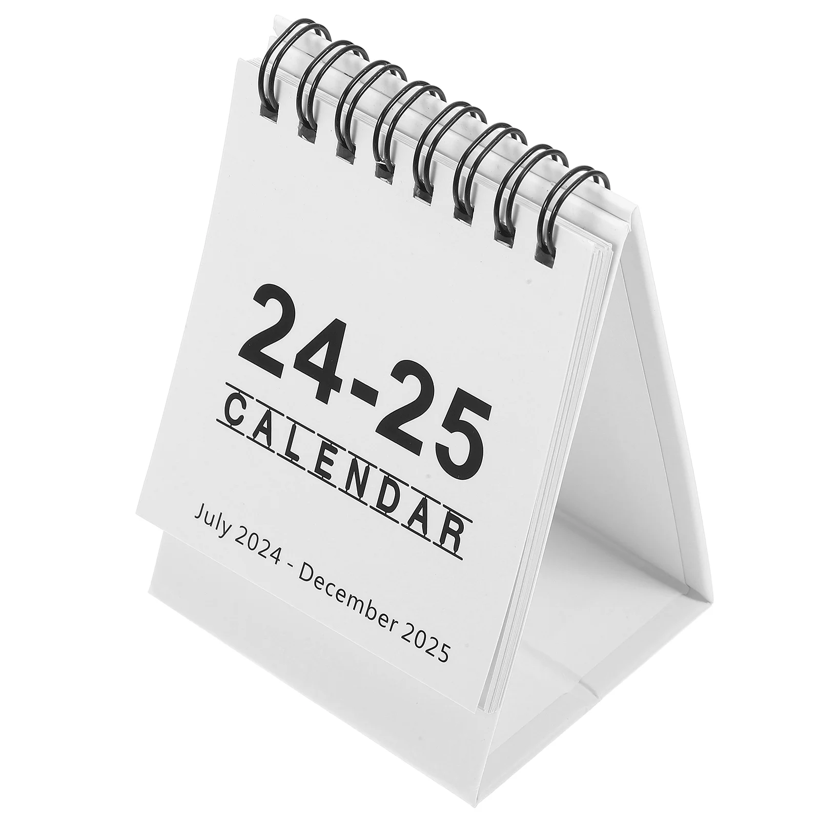 

Mini Desk Calendar Office Supplies Whiteboard Small Desktop Accessories Paper 2024-2025 Calendars Standing