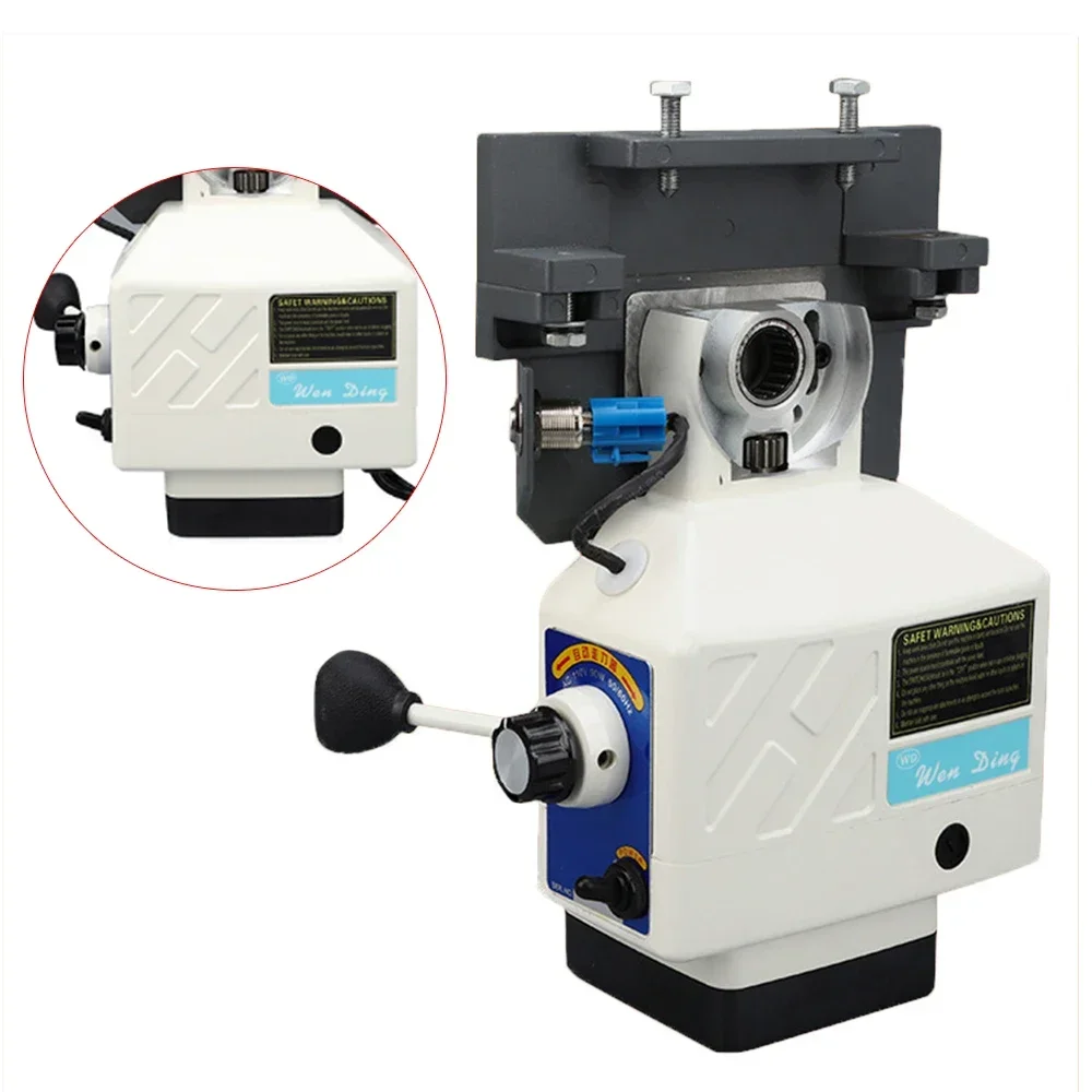 Futchoy Horizontal Milling Machine Power Feed Max Torque 450in.lb 200RPM 95W X-Axis Power Feed Milling Machine Adjustable Speed