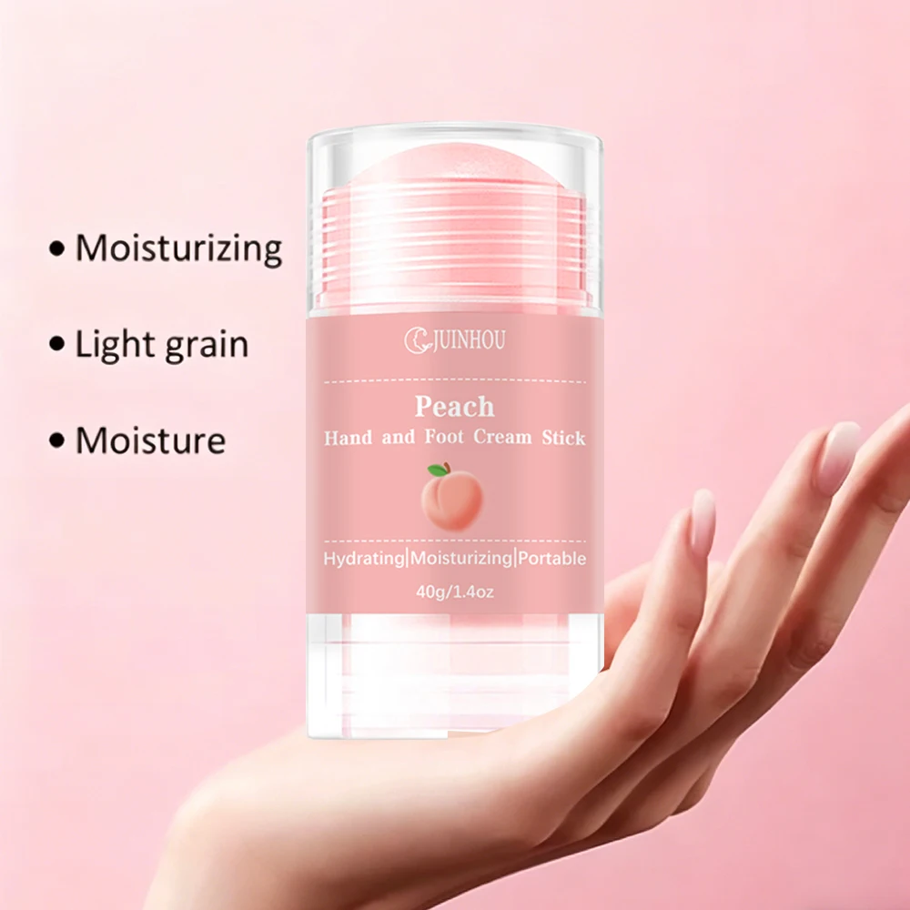 JUINHOU Peach Anti-chapped Foot Cream Is Suitable for Dry Cracked Feet It Moisturizes Dry Feet and Heels and Prevents Cracking view 4