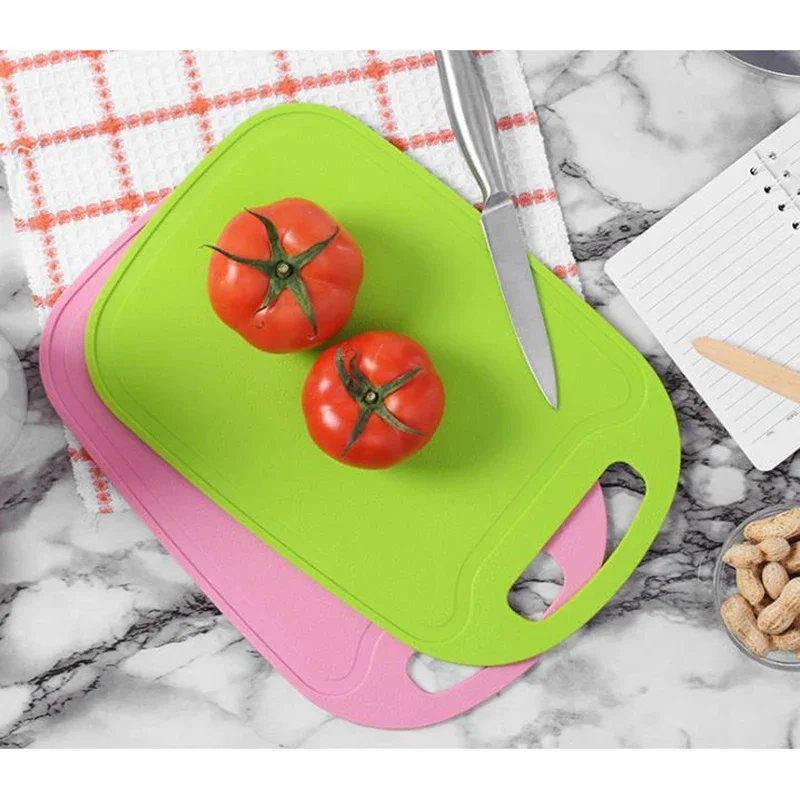 両面果物野菜まな板多機能ノンスリップまな板 PP 素材キッチンホームツール抗菌