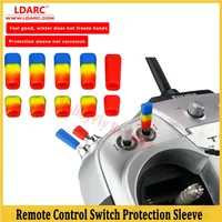 10PCS LDARC Non-Slip Remote Control Switch Protection Sleeve Silicone Cover Flysky JR FUTABA Frsky RadioLink RC FPV Transmitter