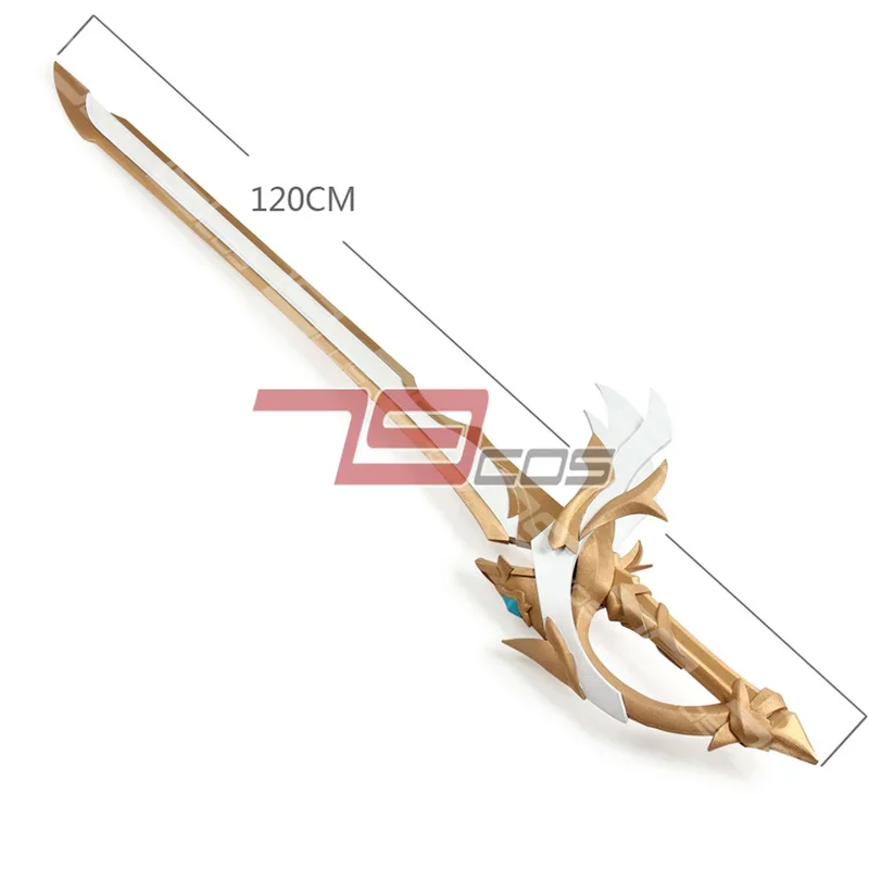 Game Genshin Impact Jean Aquila Favonia Sword Weapon Prop Cosplay Props Toys for Halloween Carnival Party Event