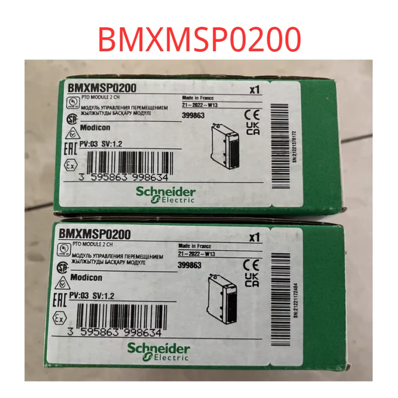 

100% новый модуль BMXMSP0200