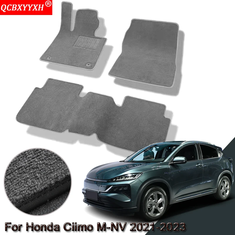 Custom Car Floor Mats For Honda Ciimo MNV M-NV 2021-2023 2024 Waterproof Non-Slip Floor Mats Internal Protection Carpets Rugs