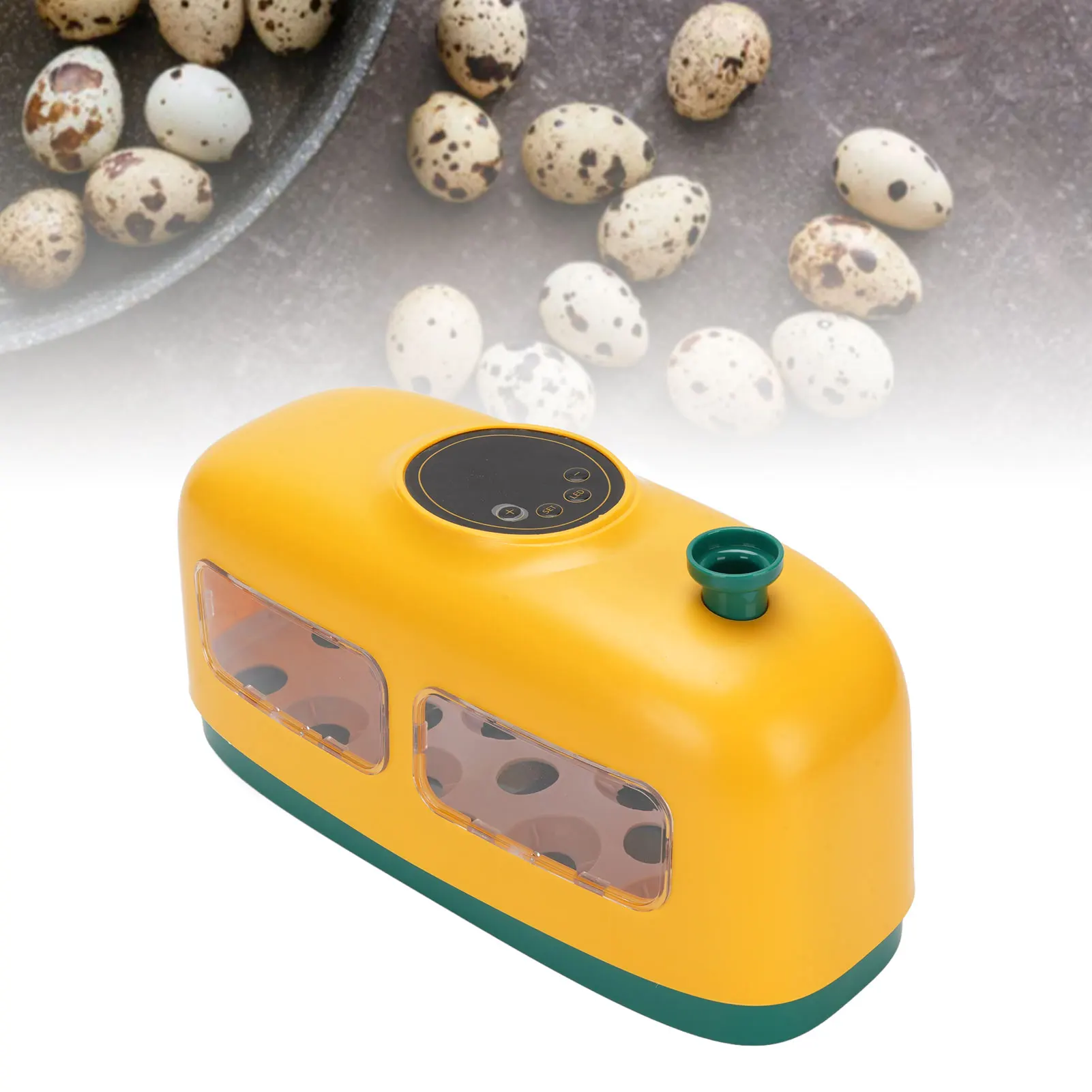 

Chicken Egg Incubator 8 Eggs Incubator for Hatching Eggs Automatic Temperature Control Portable for Chicken Quail Goose