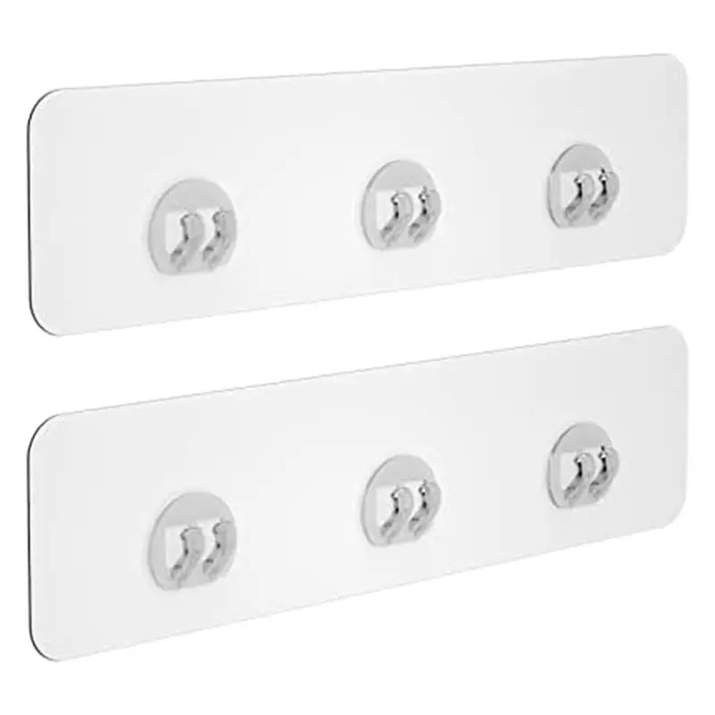 

AEE4-20PCS Shower Adhesive Replacement Acrylic Non-Punching Transparent Non-Marking Super Glue