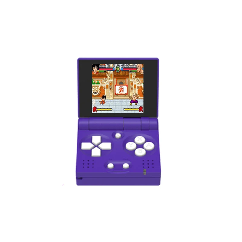 Mini Portable Retro Flip Folding Open Source Pocket 1.54 Inch IPS Screen GBA Pocket Standalone Game Console