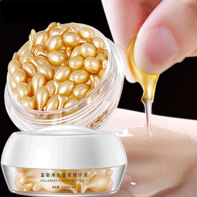 20/50/60/100Pcs Hyaluronic Acid Capsules Serum Spot Acne Remover Whitening Cream Anti-Wrinkle Ageless Cream TSLM1