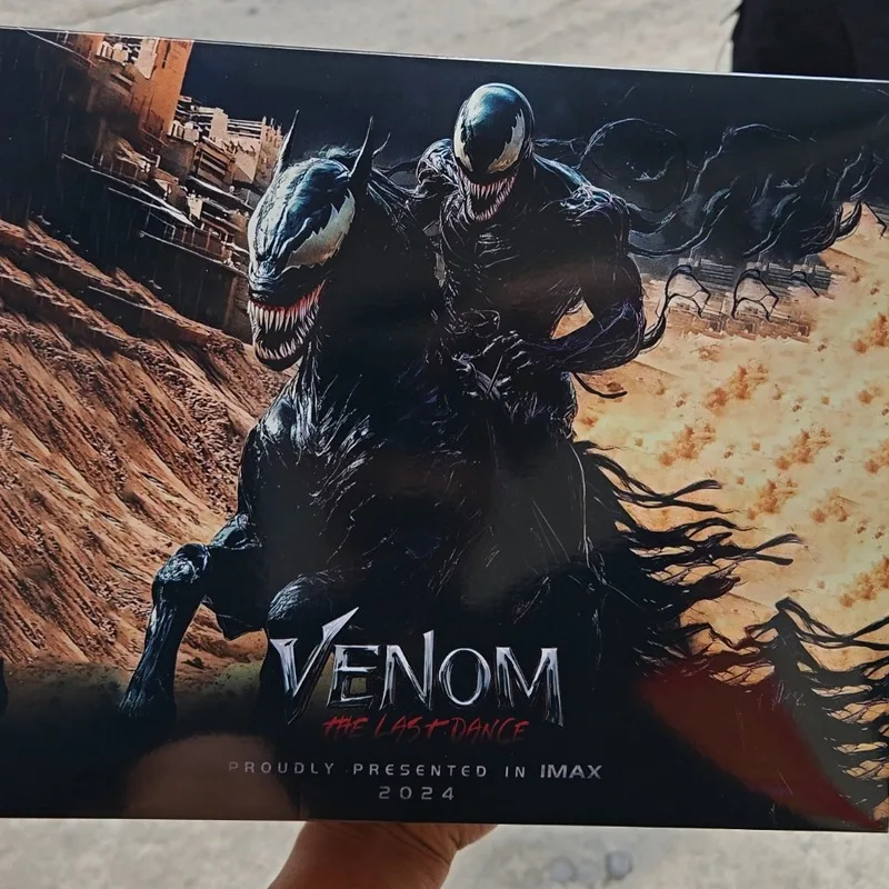 28 cm Nuovo Marvel Venom Horse Anime Figure Statua periferica Action Figure Display desktop Ornamenti Serie da collezione Regalo Giocattoli