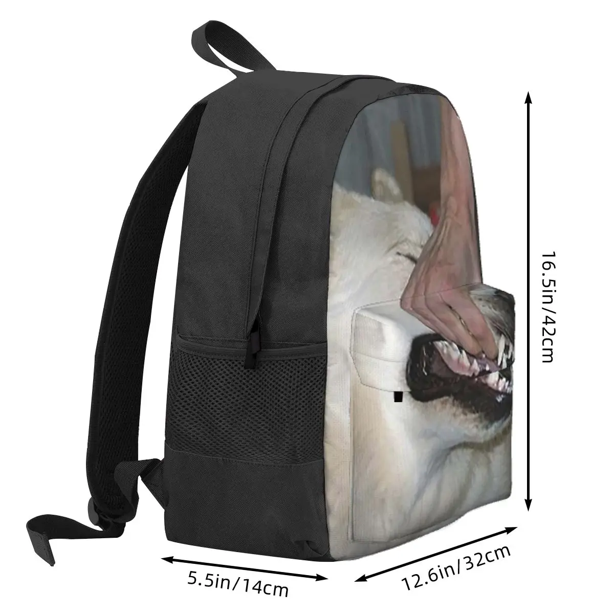 I'll Be Okay By Sign Crushes Motorist Student Backpack School Bag Hiking Travel Daypack for Boys Girls Bookbag Shoulder Bags