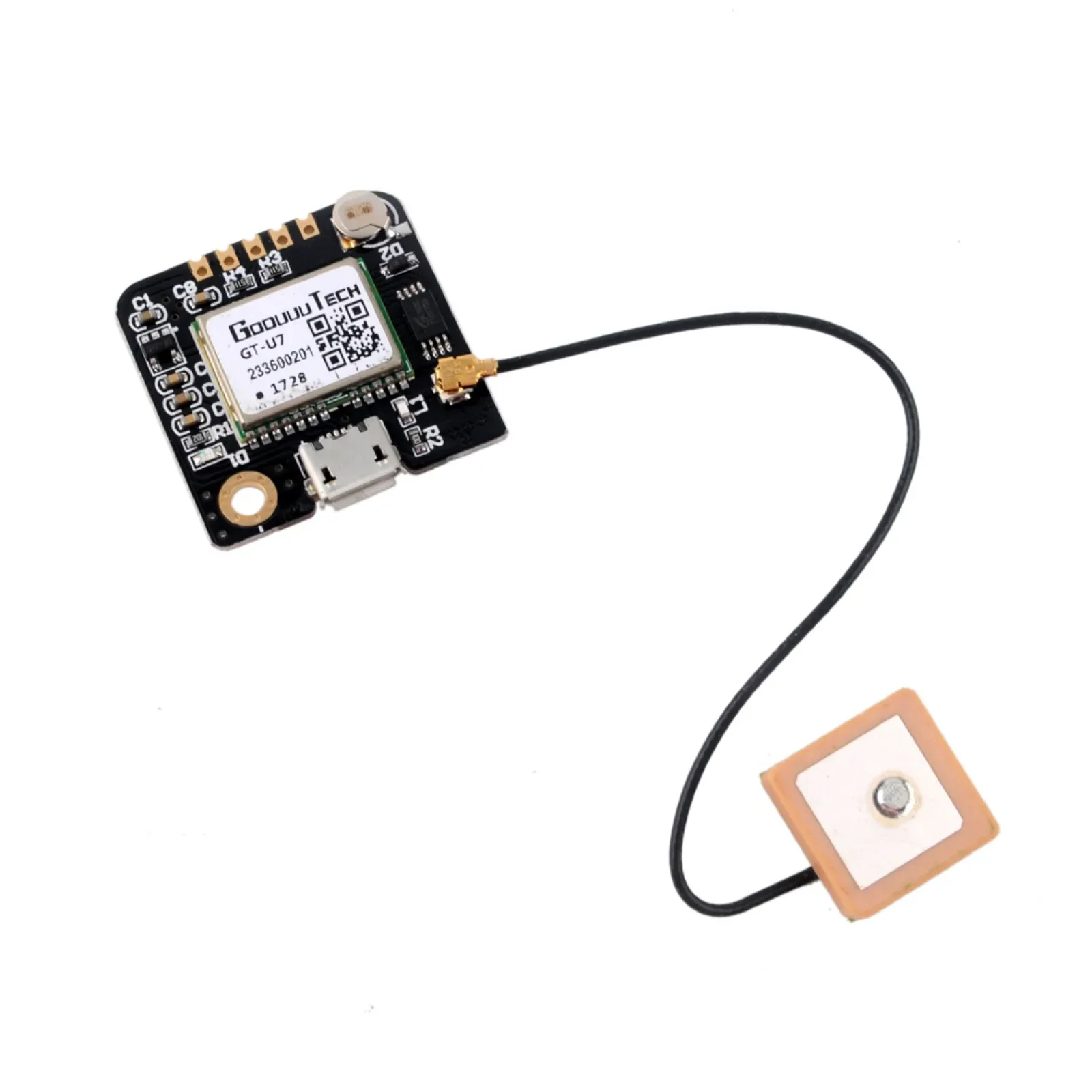 GT-U7 High Sensitivity GPS Module with USB Interface, Compatible with -6M for Arduino/STM32 Navigation Systems