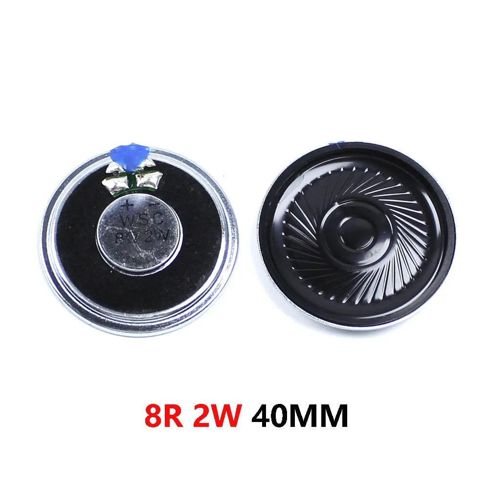 Minialtavoz ultradelgado, altavoz de 8 Ohm, 2 vatios, 2 W, 8R, diámetro 20MM, 23MM, 26MM, 32MM, 36MM, grosor 4,5mm, 5mm, 5,4mm, 1 piezas