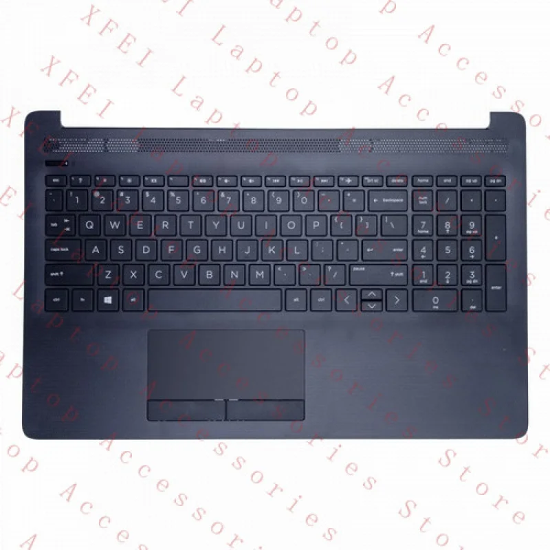 

F для HP 5-DA 15-DB 15T-DA 15T-DB чехол для упора для рук с клавиатурой и тачпадом L20387-001