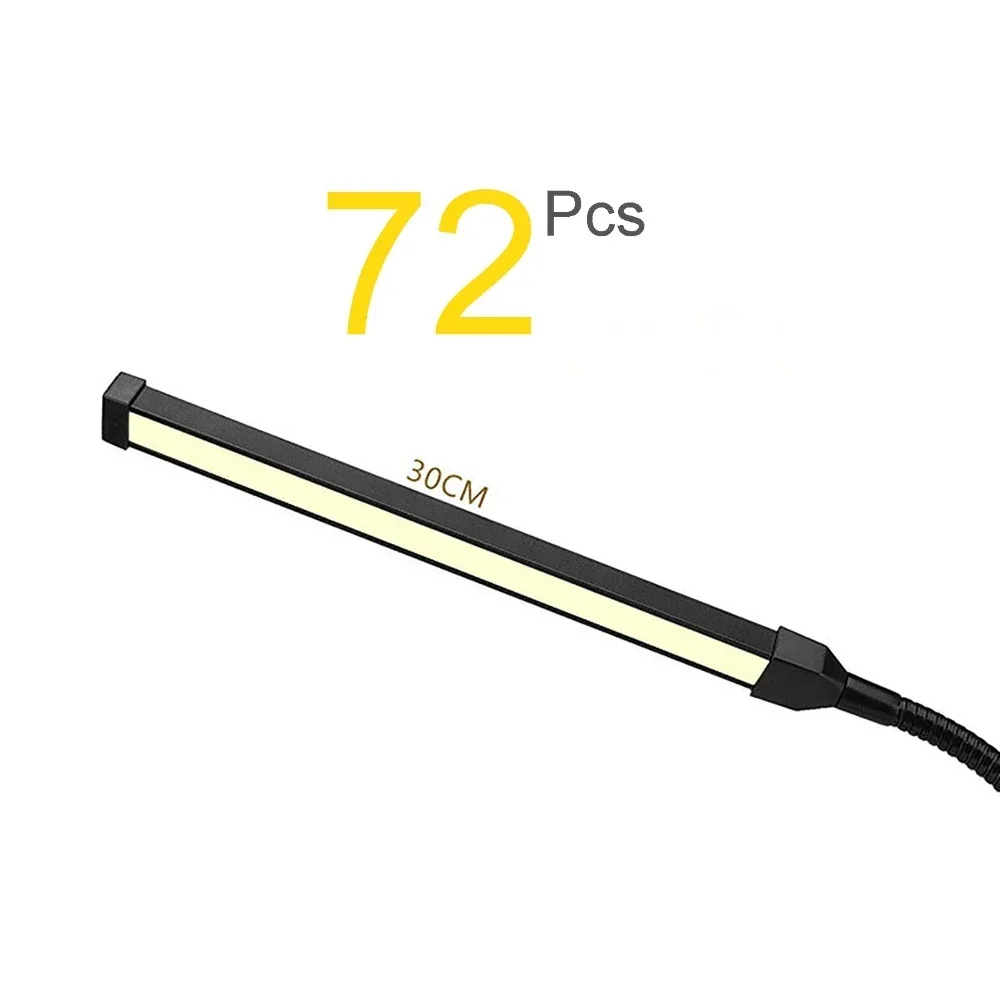 Imagem -04 - Led Lâmpada de Assoalho para Sala Estar 182cm Iluminação Interior Ajustável Gooseneck Dimmer Luz Leitura com Controle Remoto Brilho