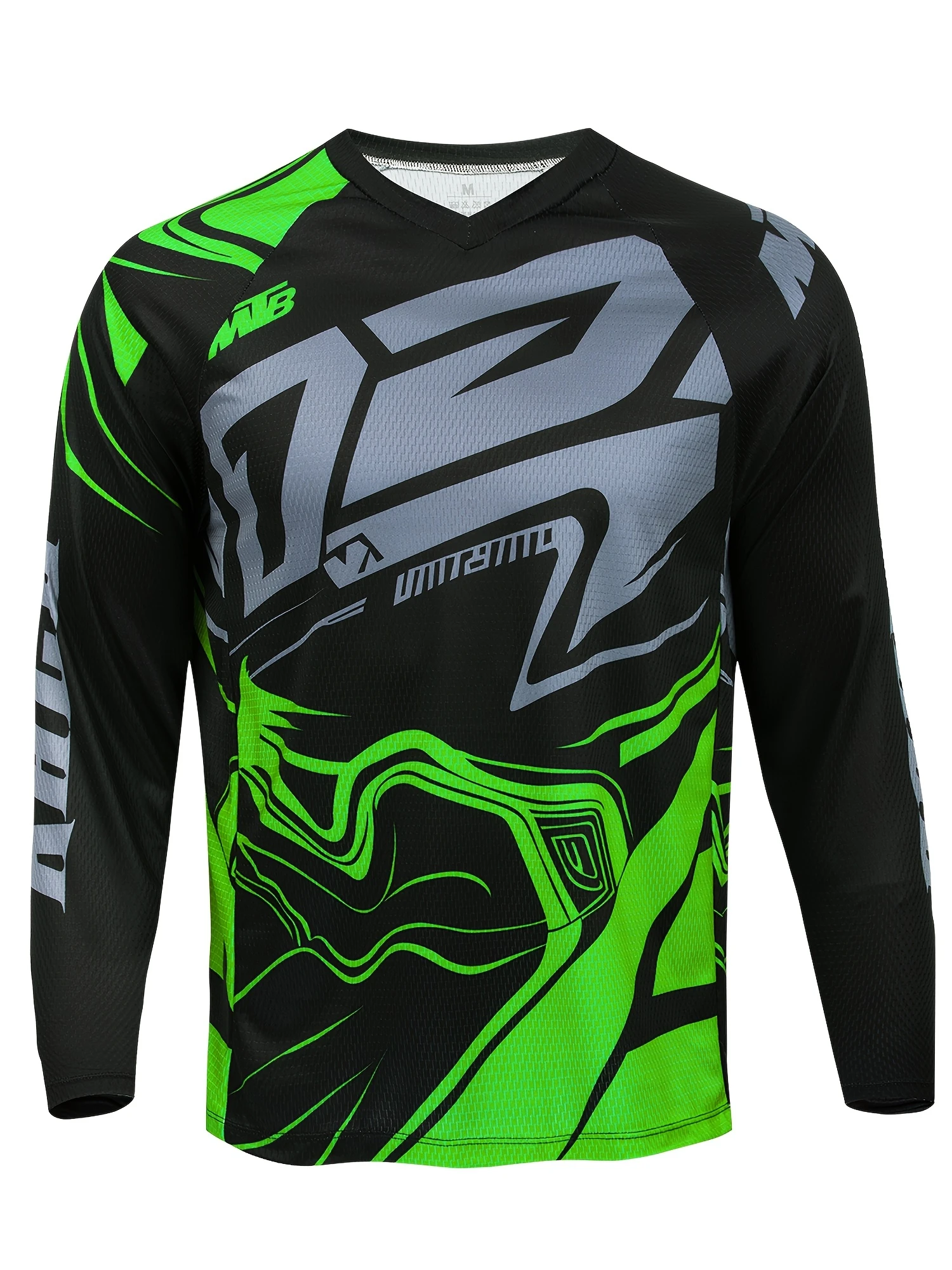 Herren Motocross-Helm Grafik-Langarmtrikot Familien-Set Dirt Bike Offroad-Renn-Sportmode Bedrucktes Oberteil – Detail 7