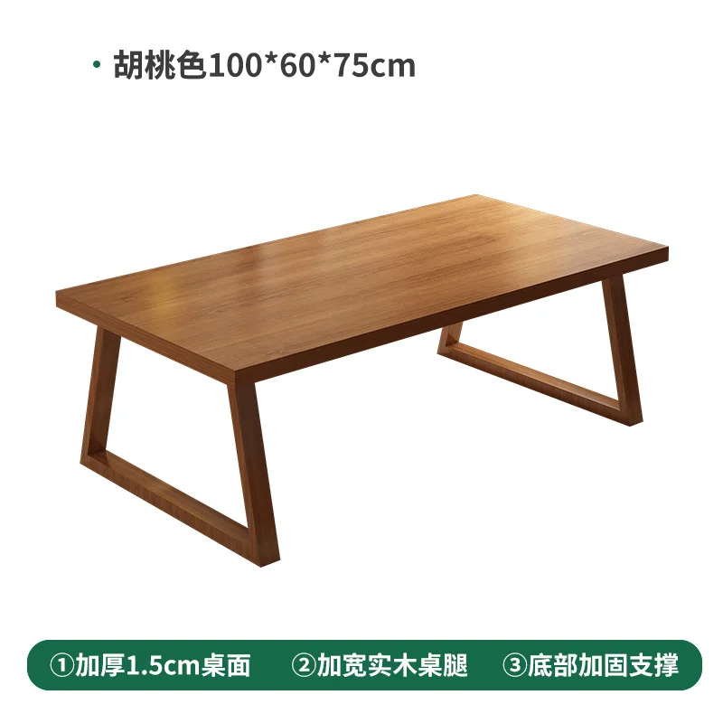 Customizable solid wood dining table household small apartment table and chair combination