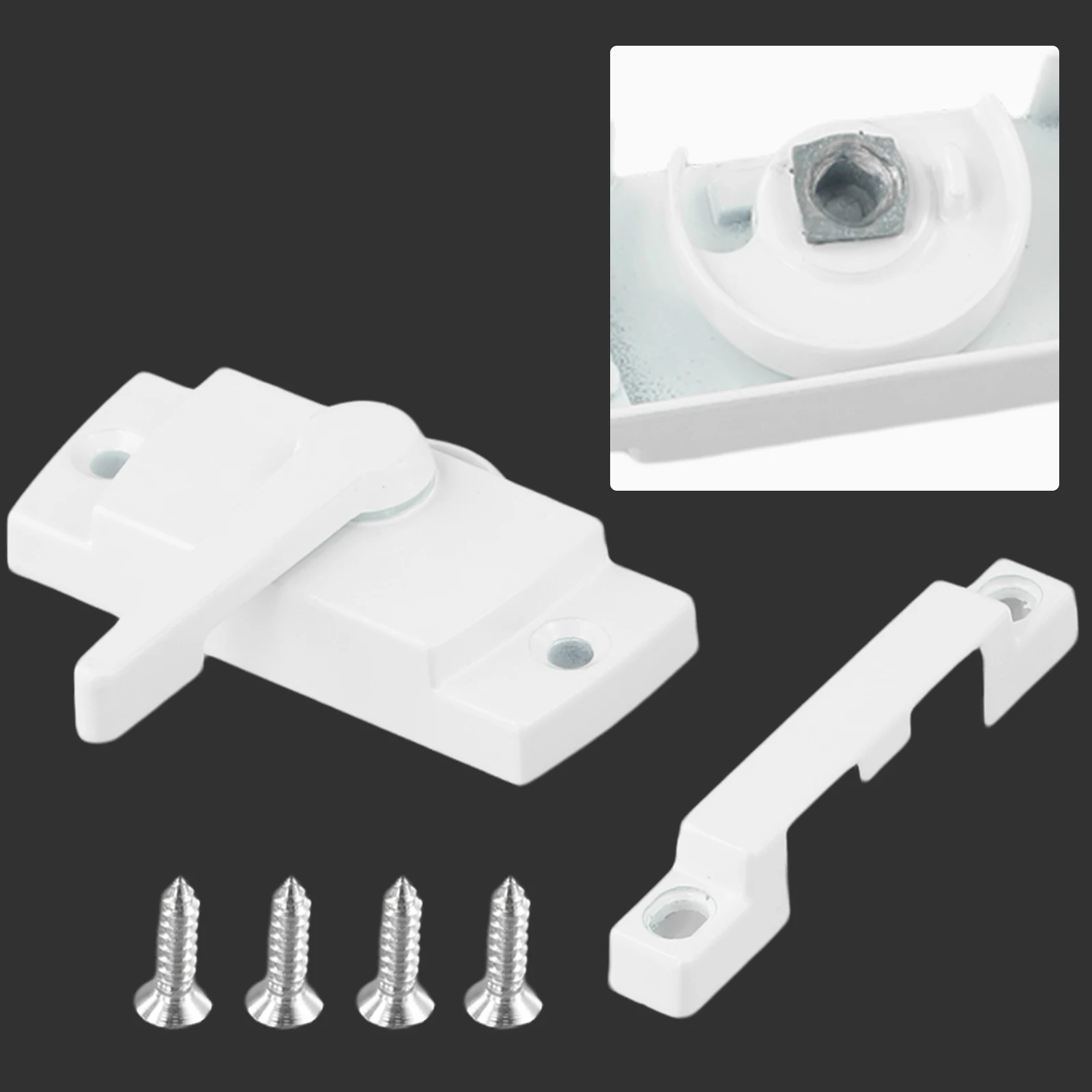 Home Decoration High Quality Keeper Materials Protection Sash Jammer Slide Sash Lock Tight Locking High Quality