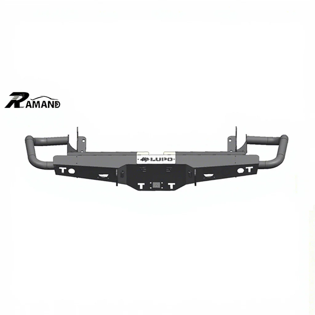 

High Quality Steel Rear Bumper for Hilux 2016-2024 Vigo Revo Rocco Rear Bumper Guard Accessories