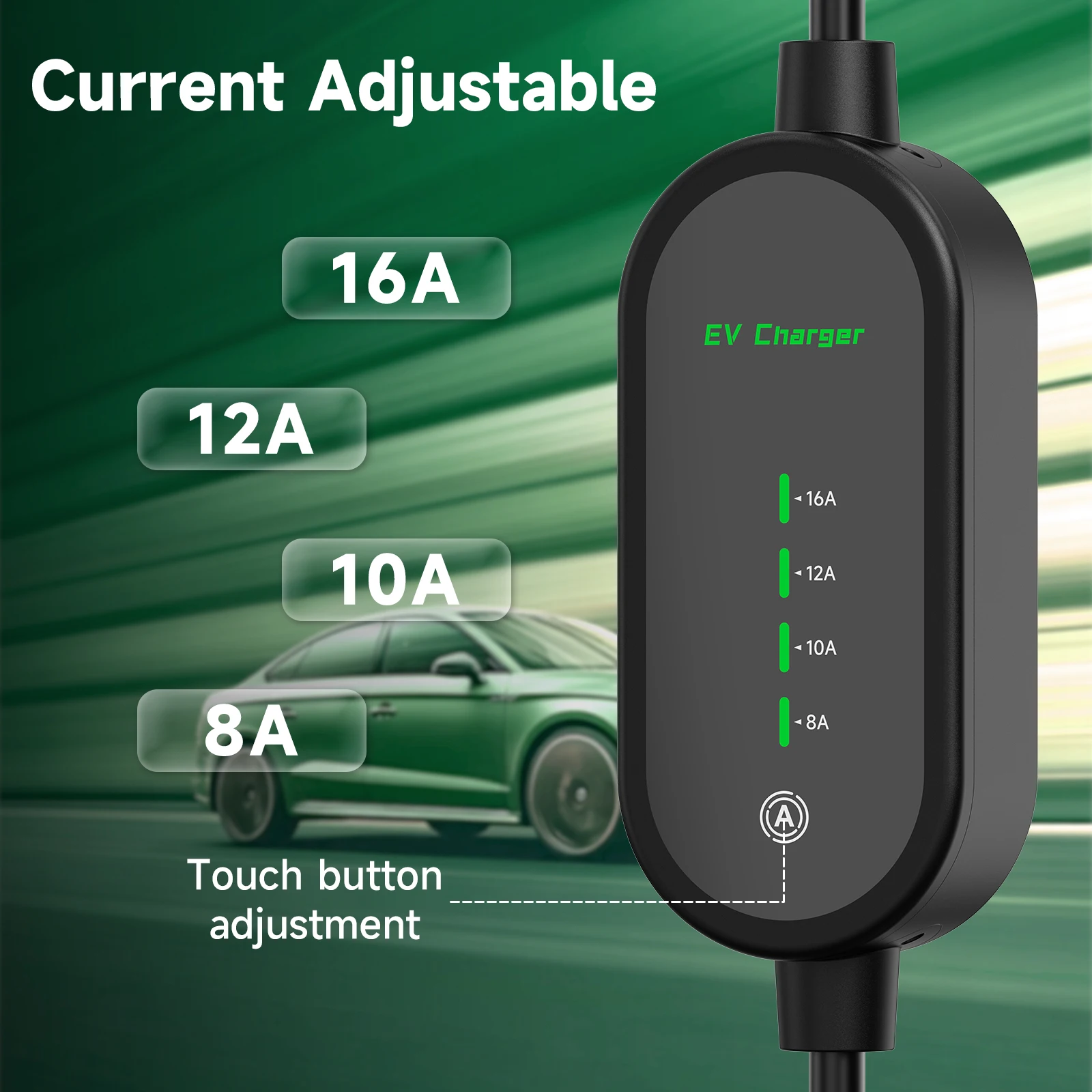 Puppyfc 3.5kw Electric Car Charger Type 2 Type 1 GBT Charging EV Charging Station Wallbox EVSE Charger Home EV Charger 16A - view 2